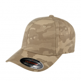 Кепка FlexFit 6277LC Dark Biege Camo