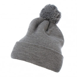 Шапка FlexFit 1501P Heather Grey