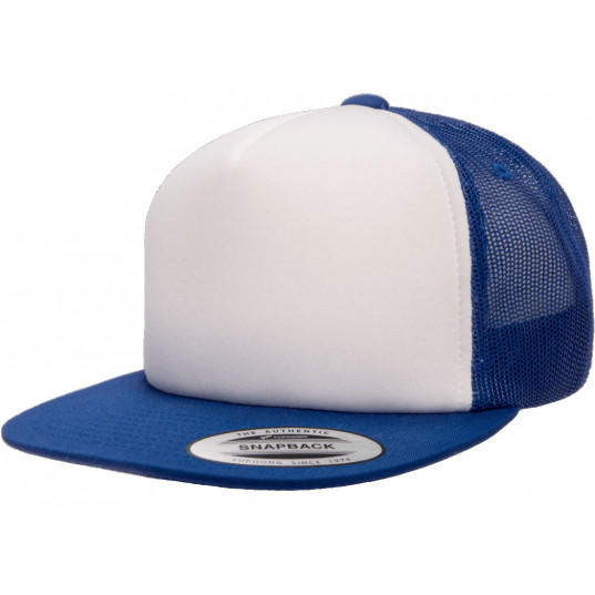 Кепка FlexFit 6005FW NO FOAM Trucker Royal/White/Royal