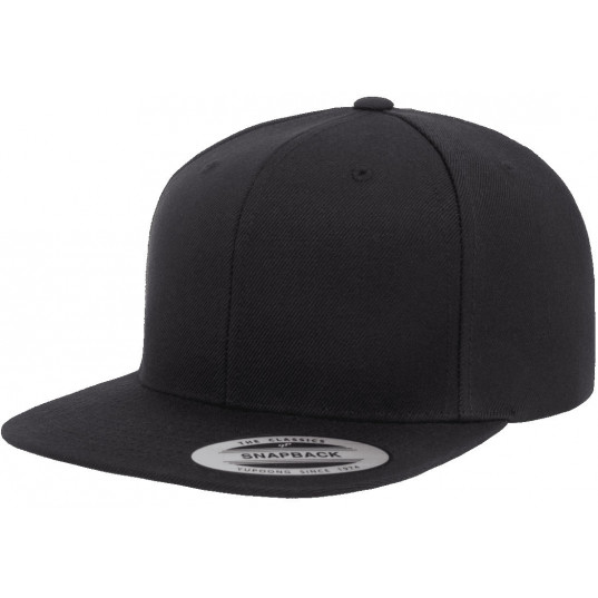 Кепка FlexFit 6089M - Classic Snapback All Black Кепка FlexFit 6089M - Classic Snapback All Black