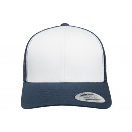 Кепка FlexFit 6606W Retro Trucker - Navy/White/Navy