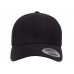 Кепка FlexFit 6789M - Curved Visor Snapback Black